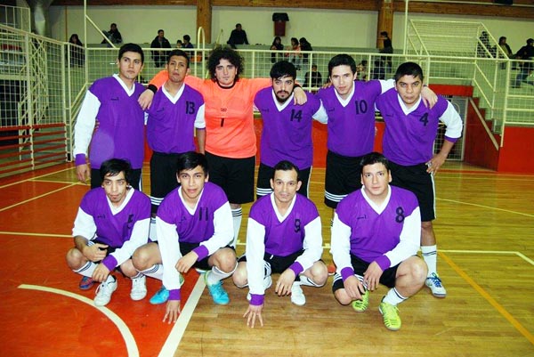 El equipo de Estudiantes Fueguinos, categora primera C.