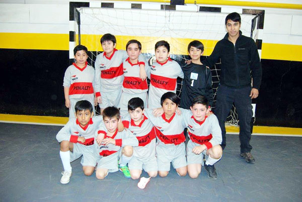 El equipo de Escuela Argentina (Blanca), categora sexta divisin.