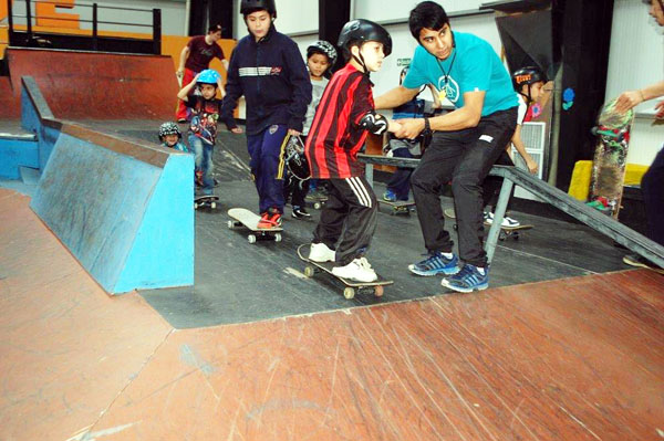 Actividades en el Skate Park.