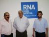 Los concejales Juan Pipo Rodrguez y Ral Moreira se reunieron con autoridades de Radio Nacional.