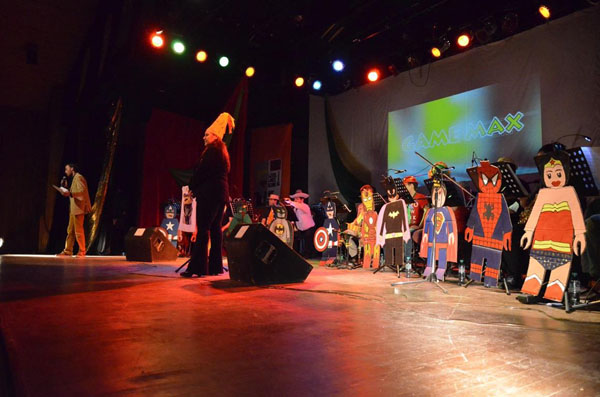 Espectacular show de la Banda de Msica cerrando el mes del nio