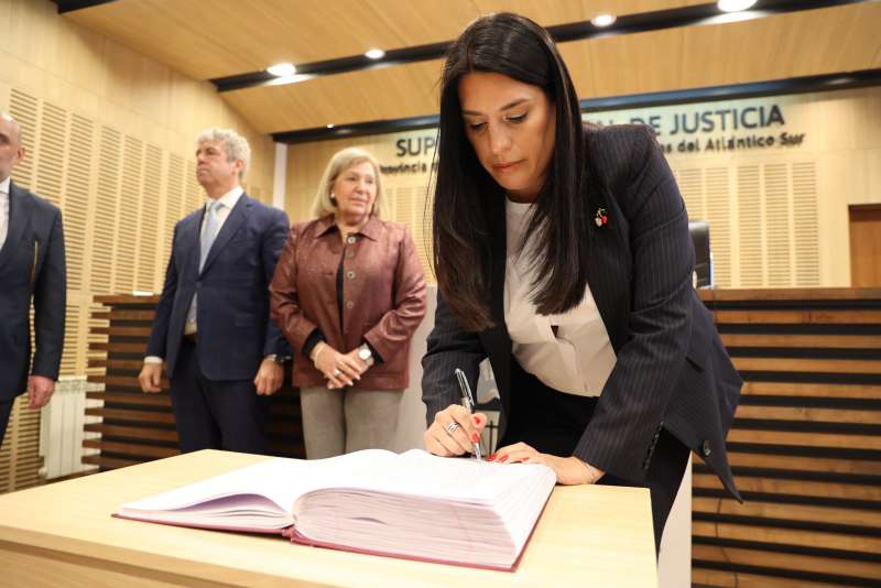 Guerrero asumi� como Jueza de Familia y Minoridad N.� 1 del Distrito Judicial Sur 