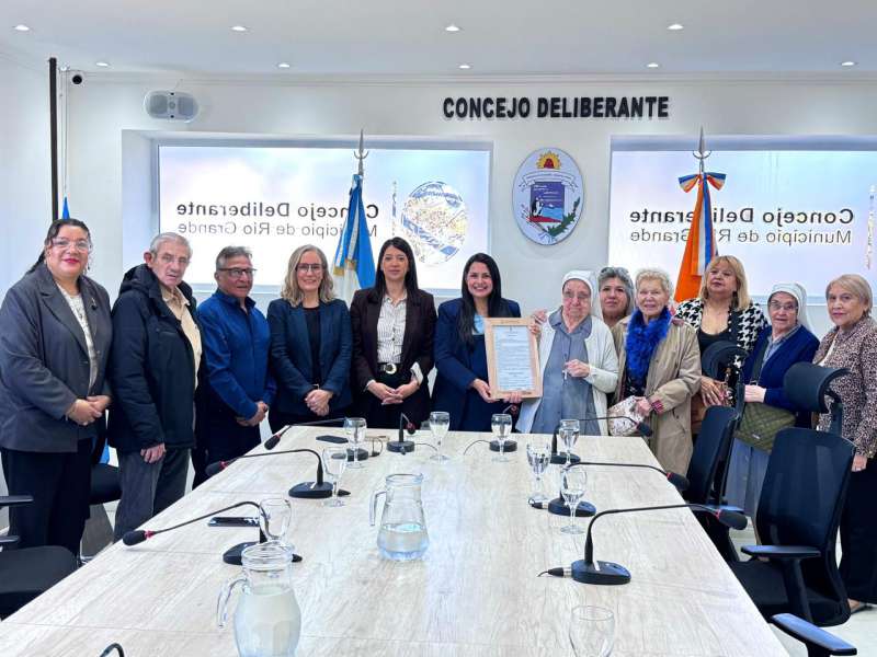 El Concejo Deliberante declar� de Inter�s Municipal la visita de la Hermana Carla Riva