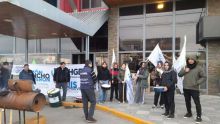 Manifestaci�n y retenci�n de servicios en el Hotel Atl�ntida para deuda salarial