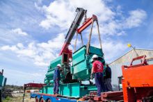 La DPE inici� el traslado de un equipo generador de la Usina de Tolhuin