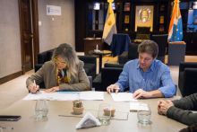 Tierra del Fuego y SENASA firman un convenio estrat�gico 