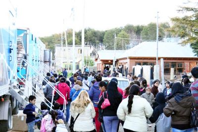 Los camiones sanitarios atendieron a casi 4 mil personas en Ushuaia