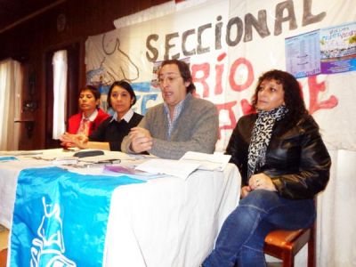 Dirigentes de la seccional repudiaron a Catena