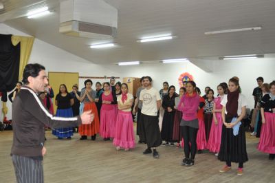 Se llev a cabo en la ciudad intensivo curso de danzas nativas y malambo