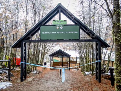 Se realiz la inauguracin de la estacin Parque Nacional del Tren del Fin del Mundo