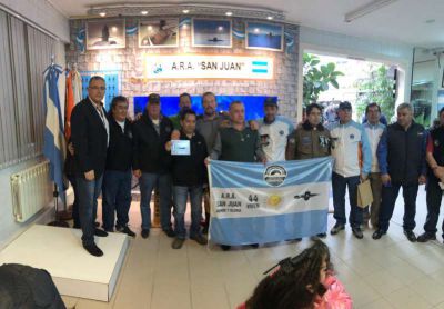 Panadera La Unin inaugur obra en memoria de los 44 tripulantes del ARA San Juan