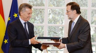 Macri se reuni con Rajoy y quiere atraer inversiones 
