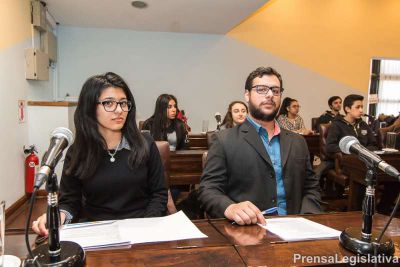 Nahuel Carrizo es el delegado del Parlamento juvenil MERCOSUR