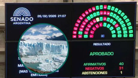 El Gobierno aprob� cambios a la Ley de Glaciares en el Senado 